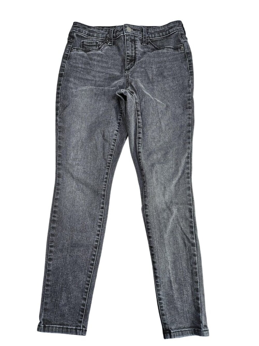 Universal Thread High Rise Jegging Jeans Womens 6/28S Gray Charcoal Wash Stretch